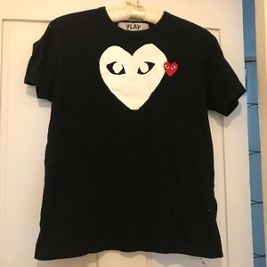 Play by cdg t shirt medium authentic